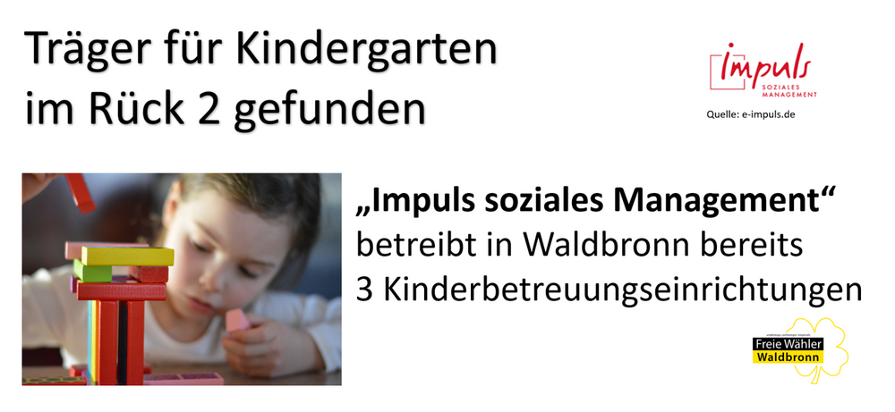 Thema: Kinderbetreuung - KiTas und Kindergärten