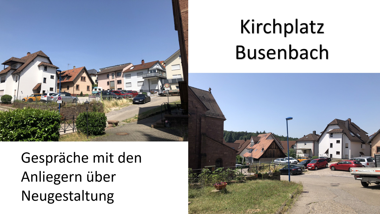 Thema: Detailplanung des Kirchplatzes