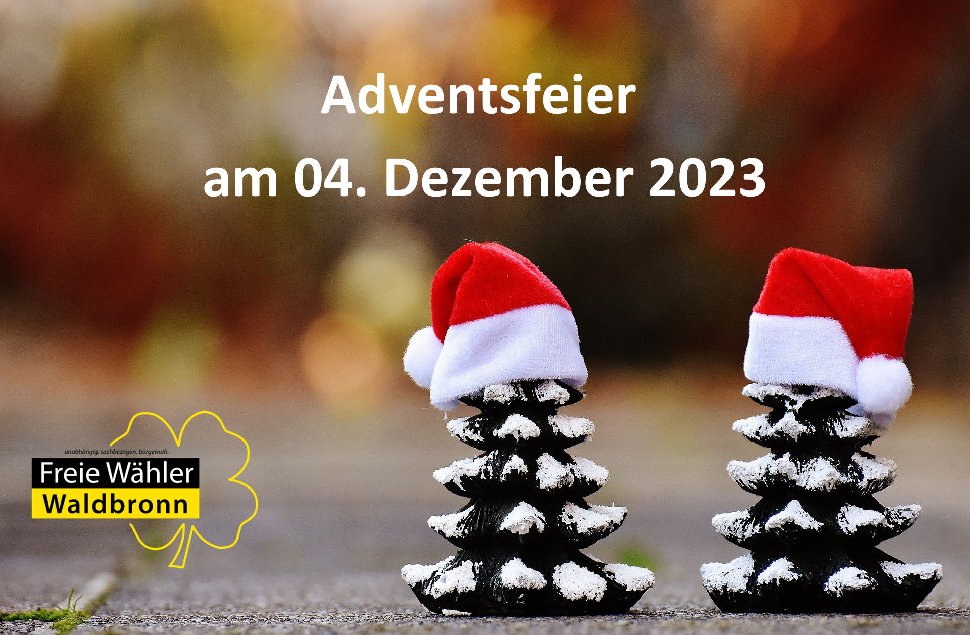 Einladung zur Adventsfeier