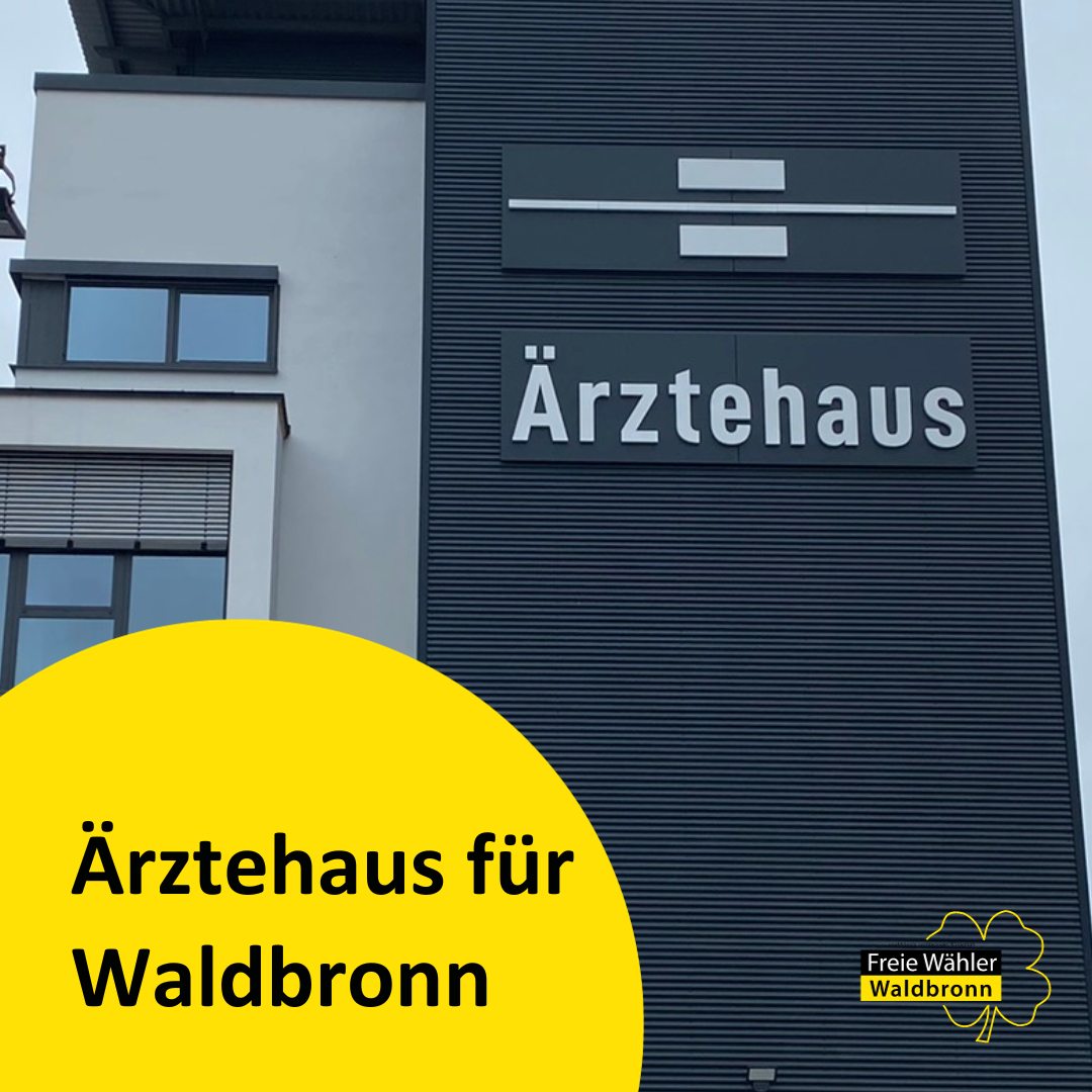 Thema: Ein Ärztehaus für Waldbronn?